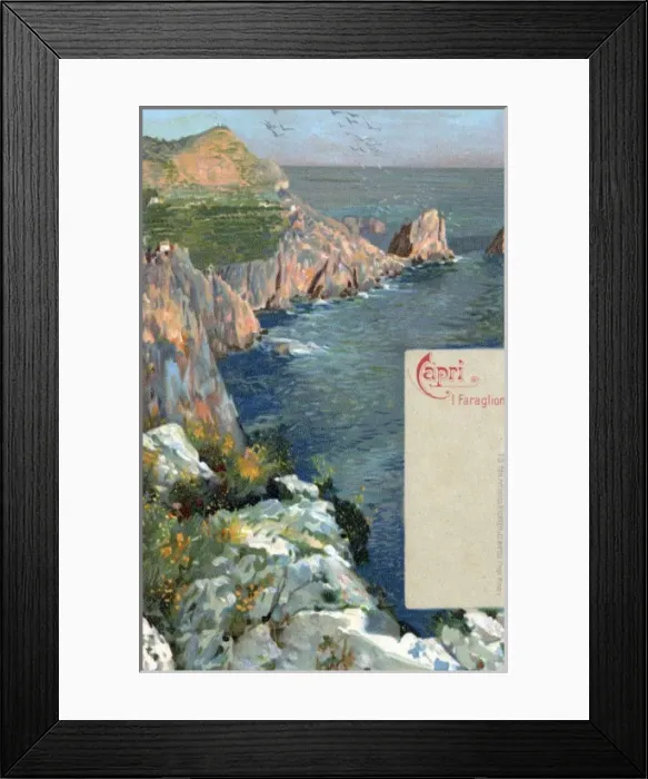 Framed Print : Capri, Italy Framed Print : Capri, Italy