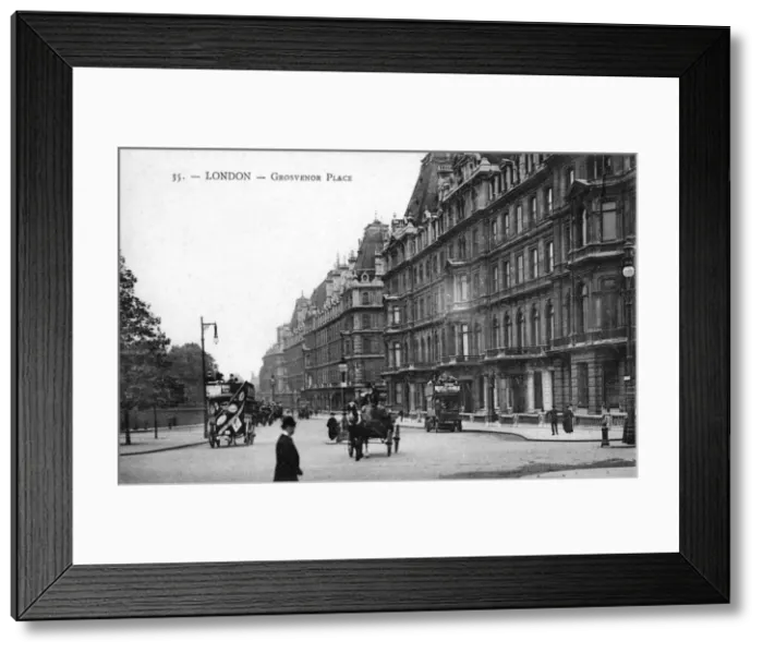 Framed Print : Grosvenor Place, London Framed Print : Grosvenor Place, London