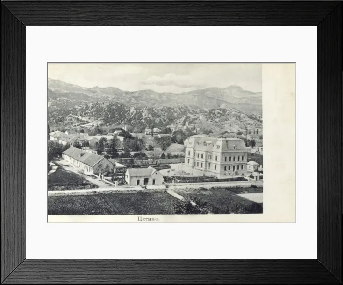 Framed Print : Montenegro - Cetinje Framed Print : Montenegro - Cetinje