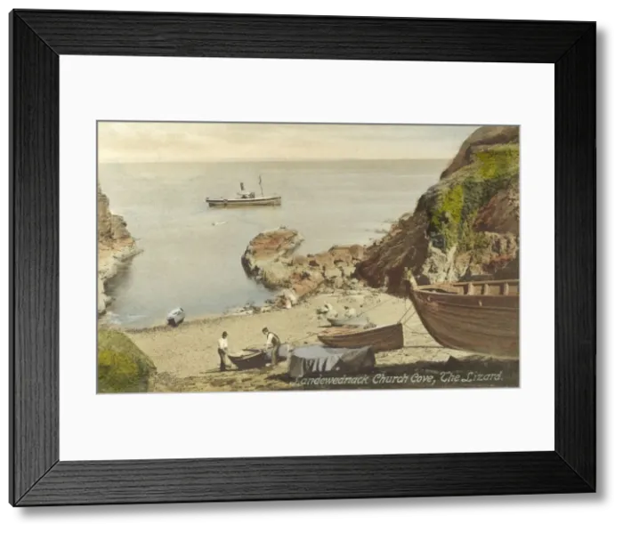 Framed Print : Landewednack Church Cove, The Lizard, Cornwall Framed Print : Landewednack Church Cove, The Lizard, Cornwall