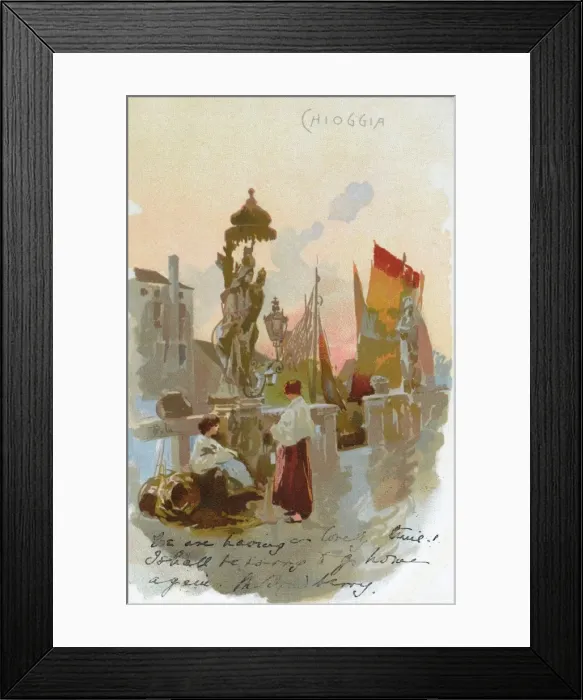 Framed Print : Chioggia, Venice, Italy Framed Print : Chioggia, Venice, Italy