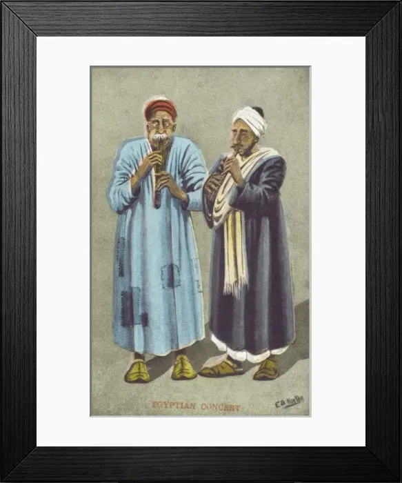 Framed Print : Egyptian Concert Framed Print : Egyptian Concert