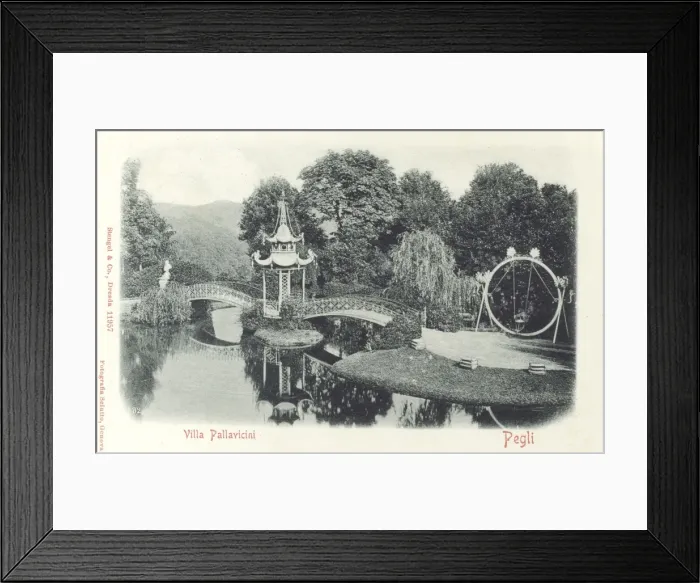 Framed Print : Pegli, Italy - Villa Durazzo-Pallavicini Framed Print : Pegli, Italy - Villa Durazzo-Pallavicini