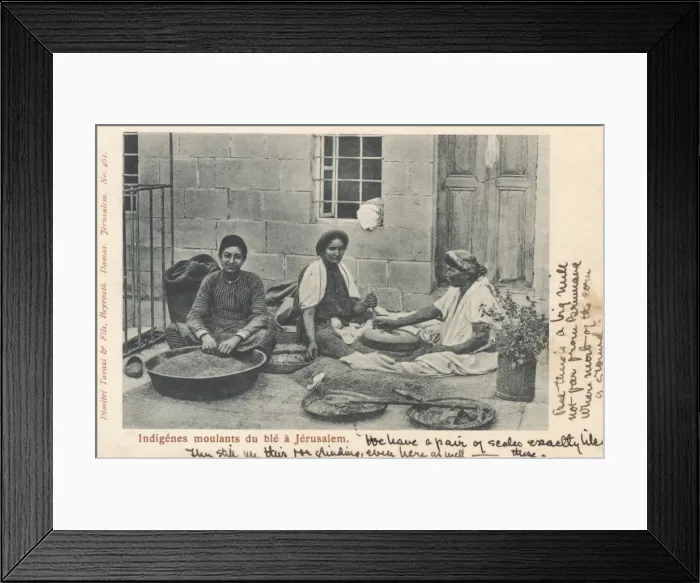 Framed Print : Israel - Local millers of Corn Framed Print : Israel - Local millers of Corn