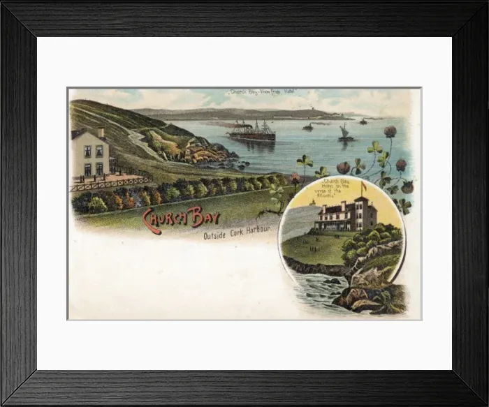 Framed Print : Church Bay ourside Cork Harbour, Ireland Framed Print : Church Bay ourside Cork Harbour, Ireland