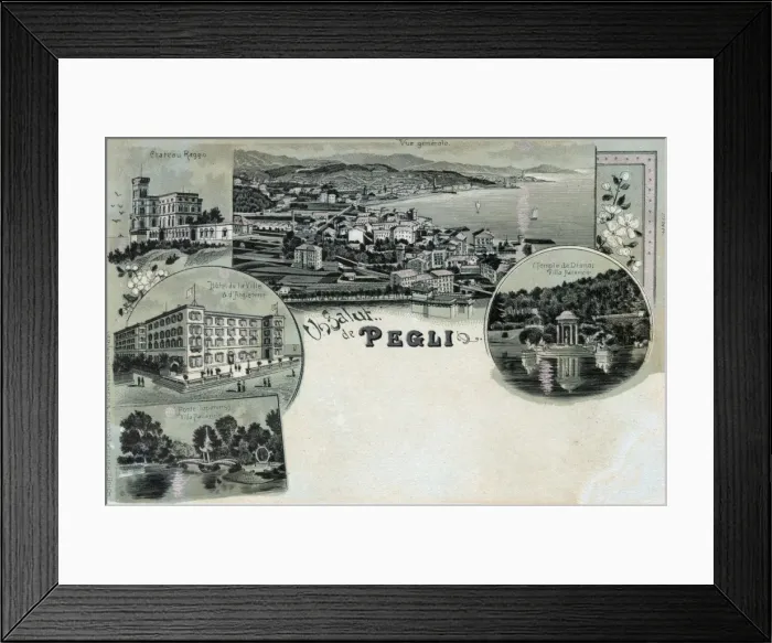 Framed Print : Italy - Pegli Framed Print : Italy - Pegli