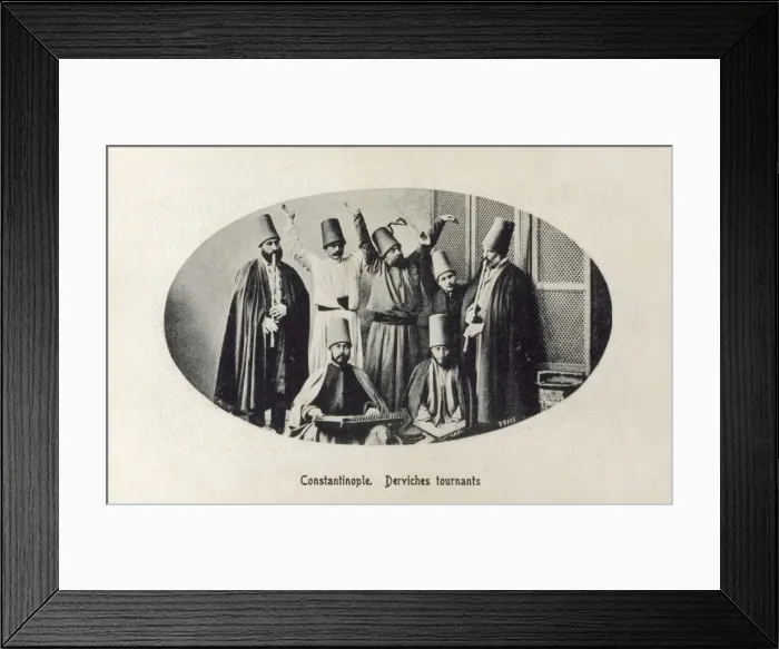 Framed Print : Whirling Derviches - Constantinople Framed Print : Whirling Derviches - Constantinople