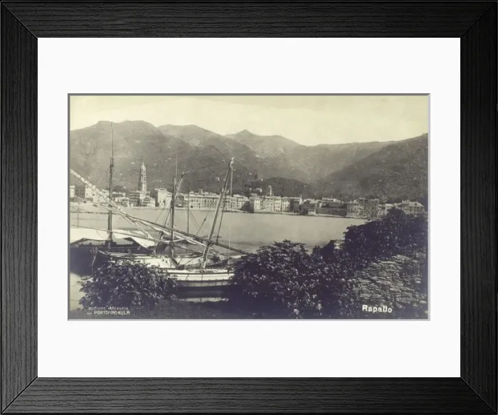 Framed Print : Rapallo, Italy Framed Print : Rapallo, Italy