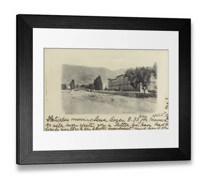 Framed Print : Merano, Italy - General View Framed Print : Merano, Italy - General View