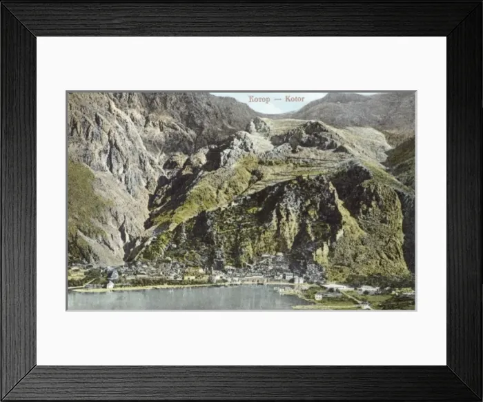 Framed Print : Montenegro - Kotor (Cattaro) - location Framed Print : Montenegro - Kotor (Cattaro) - location