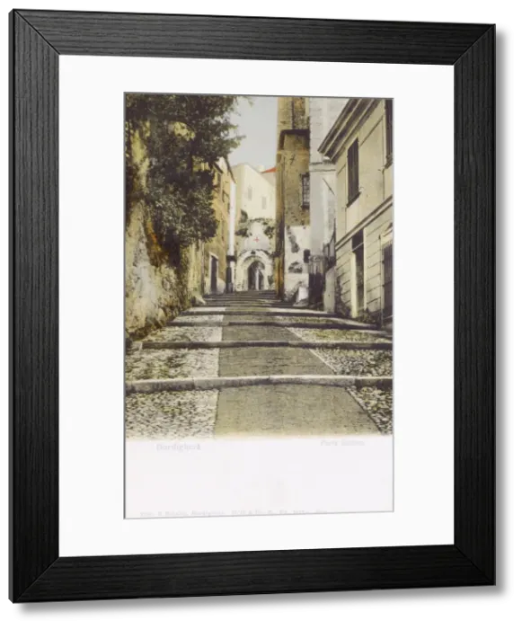 Framed Print : Bordighera, Italy - Sottana Gate Framed Print : Bordighera, Italy - Sottana Gate