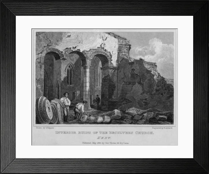 Framed Print : Reculver, Kent Framed Print : Reculver, Kent
