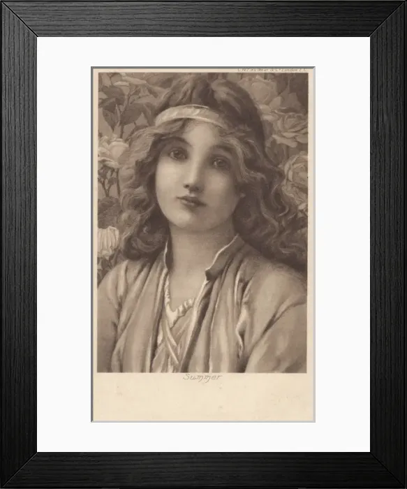 Framed Print : The Seasons - Summer Framed Print : The Seasons - Summer