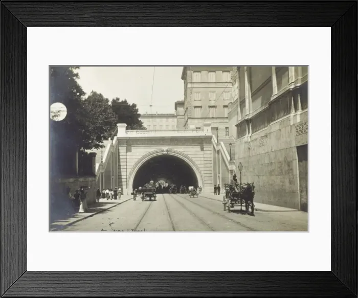 Framed Print : Italy - Rome - Tunnel Framed Print : Italy - Rome - Tunnel