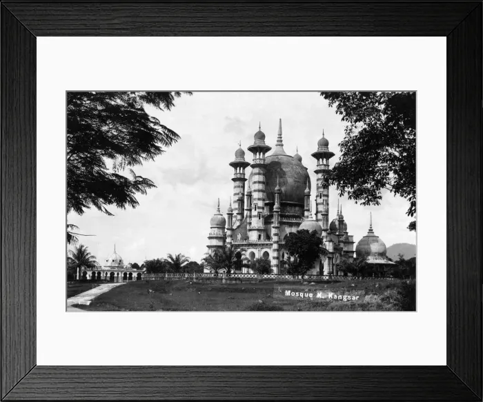 Framed Print : Perak, Malaysia - The Ubudiah Mosque Framed Print : Perak, Malaysia - The Ubudiah Mosque