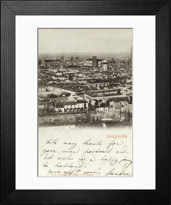Framed Print : Bologna, Italy - Genral View Framed Print : Bologna, Italy - Genral View