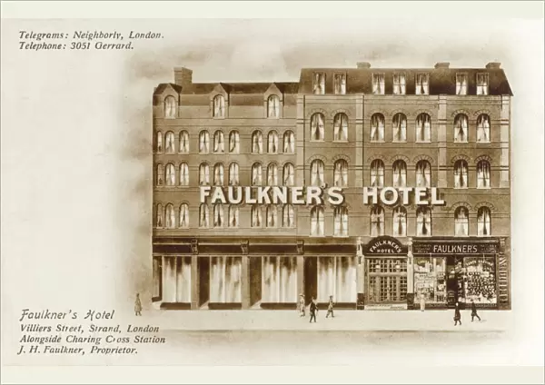 Faulkners Hotel, Villiers Street, Strand, London