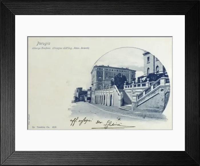 Framed Print : Perugia, Italy - Hotel Brufani Framed Print : Perugia, Italy - Hotel Brufani