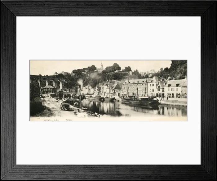 Framed Print : Dinan, France Framed Print : Dinan, France