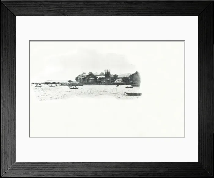 Framed Print : Singapore Seafront Framed Print : Singapore Seafront