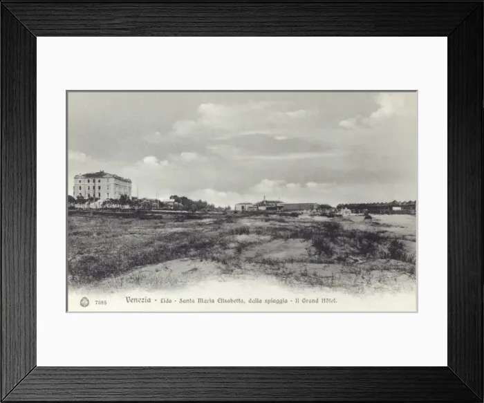 Framed Print : Lido Santa Maria Elisabetta - Venice, Italy Framed Print : Lido Santa Maria Elisabetta - Venice, Italy