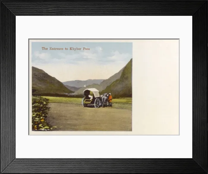 Framed Print : Entrance to the Khyber Pass, NWFP Framed Print : Entrance to the Khyber Pass, NWFP