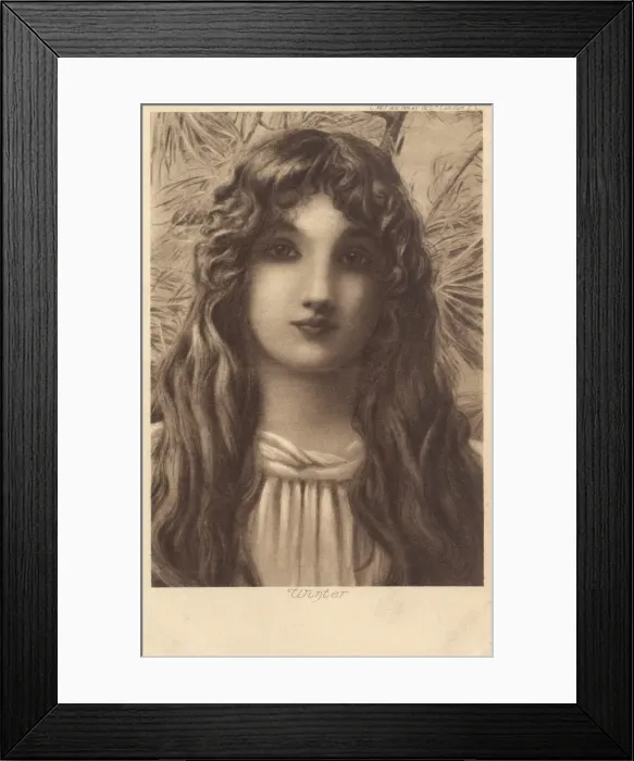 Framed Print : The Seasons - Winter Framed Print : The Seasons - Winter