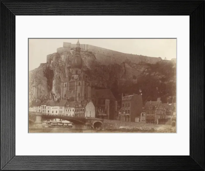 Framed Print : Dinant, Belgium - Church and Castle Framed Print : Dinant, Belgium - Church and Castle