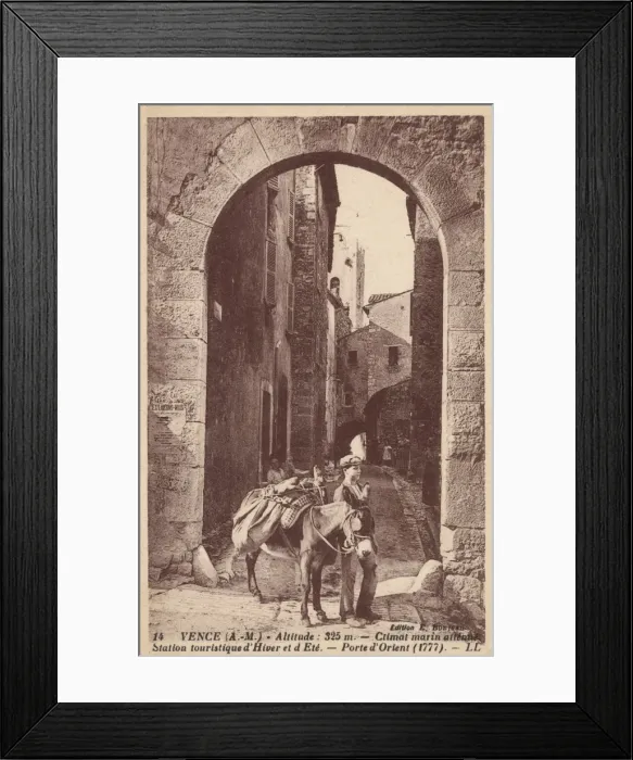 Framed Print : Vence, France - Eastern Gate Framed Print : Vence, France - Eastern Gate