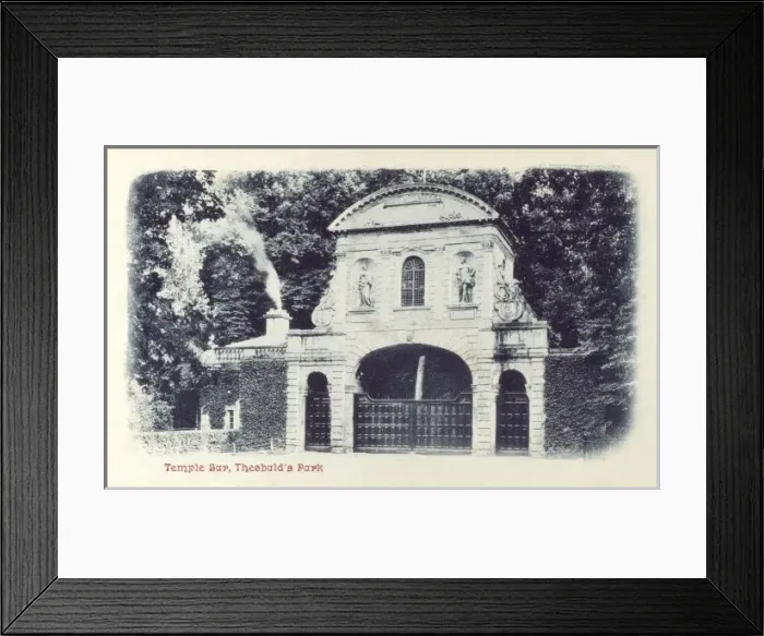 Framed Print : The Temple Bar - at Theobalds Park Framed Print : The Temple Bar - at Theobalds Park