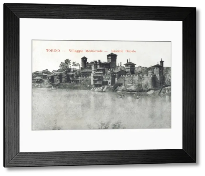 Framed Print : Torino (Turin) - Italy - The Medieval Village and Dukes Pal Framed Print : Torino (Turin) - Italy - The Medieval Village and Dukes Pal