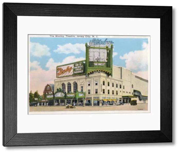 Framed Print : The Stanley Theatre, Jersey City, New Jersey Framed Print : The Stanley Theatre, Jersey City, New Jersey