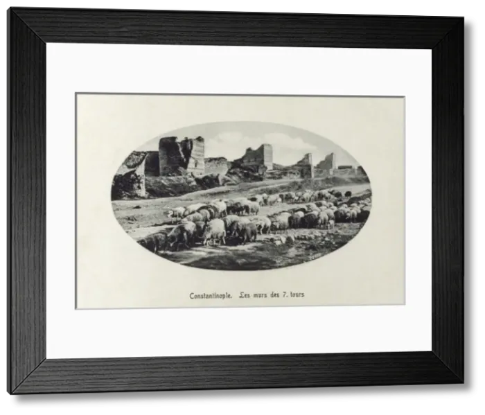 Framed Print : The City walls (of the Seven Towers) - Constantinople Framed Print : The City walls (of the Seven Towers) - Constantinople