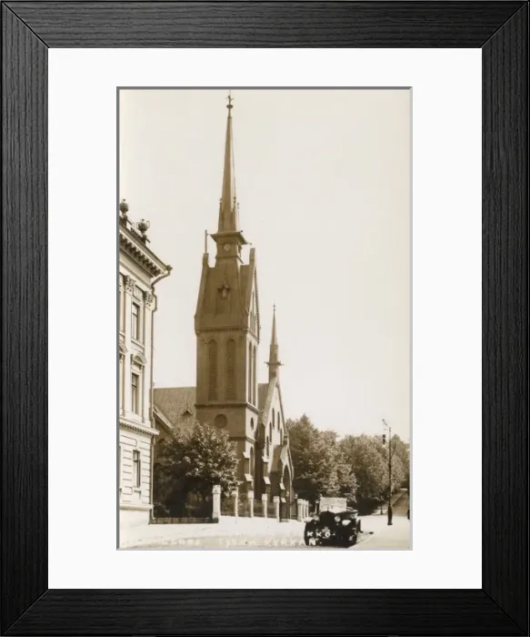 Framed Print : Helsinki, Finland - The German Church Framed Print : Helsinki, Finland - The German Church