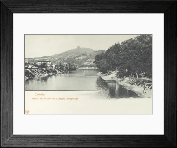 Framed Print : Torino (Turin), Italy - The River Po Framed Print : Torino (Turin), Italy - The River Po