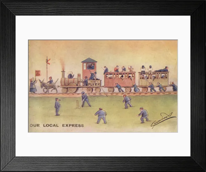 Framed Print : Our Local Express (1 / 2) Framed Print : Our Local Express (1 / 2)