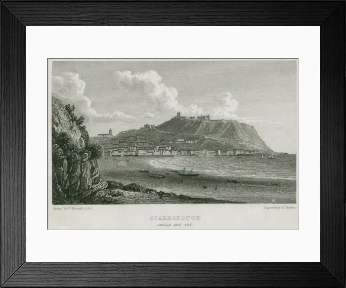 Framed Print : Scarborough Framed Print : Scarborough