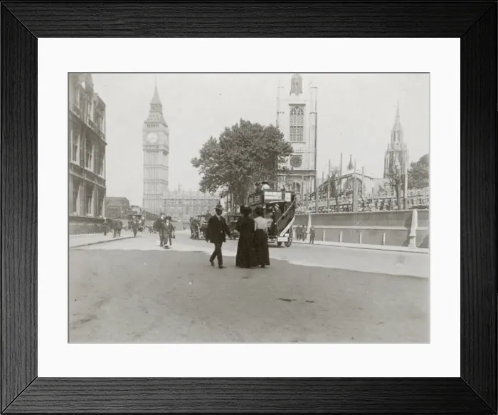 Framed Print : Big Ben and St Margarets Church, London Framed Print : Big Ben and St Margarets Church, London