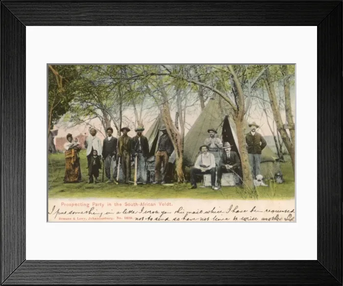 Framed Print : Southern Africa - Gold Prospecting Framed Print : Southern Africa - Gold Prospecting
