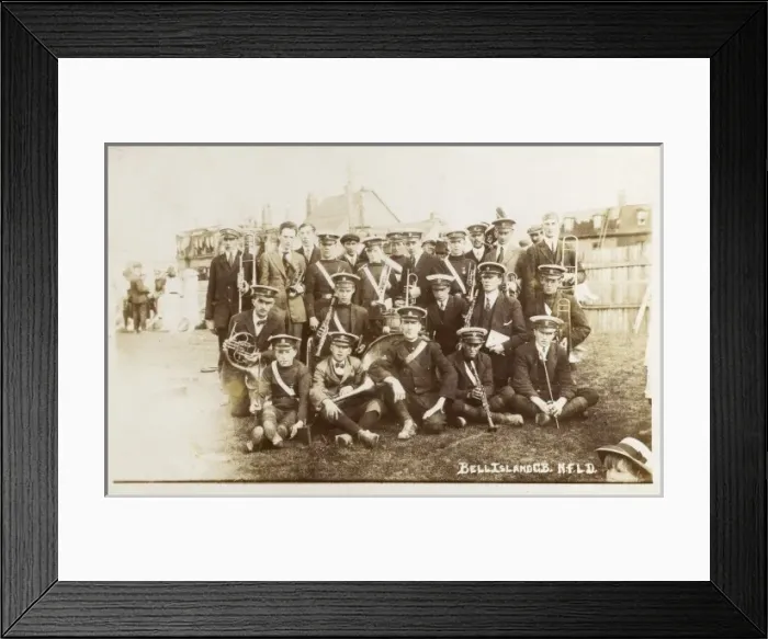 Framed Print : Newfoundland - Bell Island - Local Brass Band Framed Print : Newfoundland - Bell Island - Local Brass Band