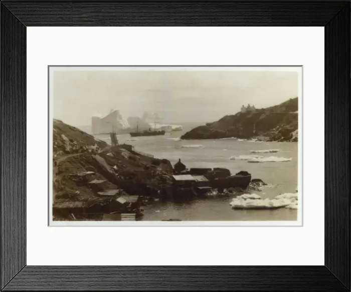 Framed Print : St. Johns - Newfoundland - Iceberg off the Narrows Framed Print : St. Johns - Newfoundland - Iceberg off the Narrows