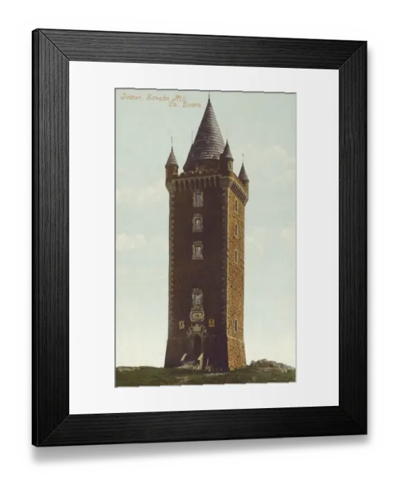 Framed Print : Scrabo Hill Tower, Co. Down, Northern Ireland Framed Print : Scrabo Hill Tower, Co. Down, Northern Ireland
