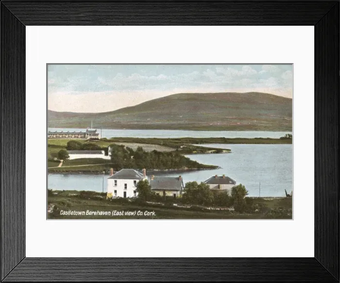 Framed Print : Castletown Berehaven (East View), Ireland Framed Print : Castletown Berehaven (East View), Ireland