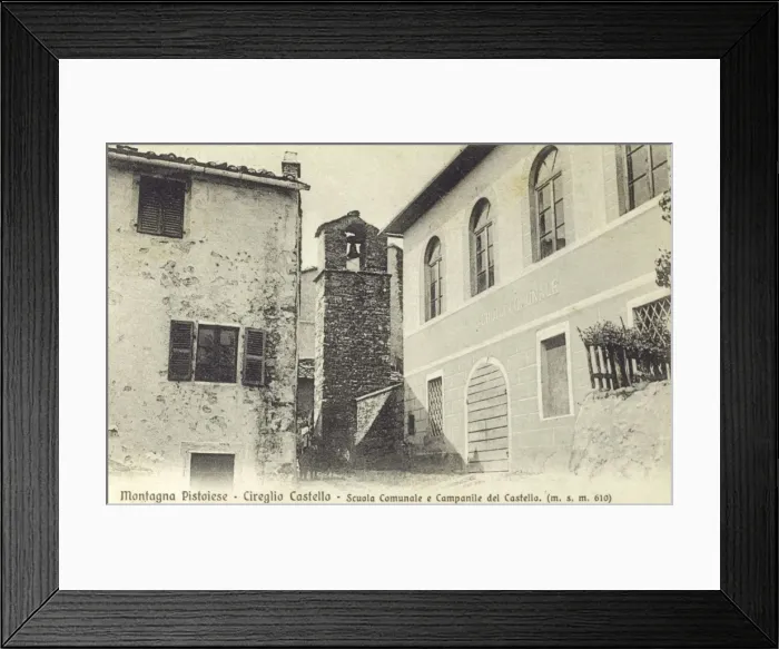 Framed Print : Cireglio Castle, Italy Framed Print : Cireglio Castle, Italy