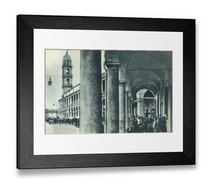 Framed Print : Faenza, Italy - Loggiato Palazzo Zauli Framed Print : Faenza, Italy - Loggiato Palazzo Zauli
