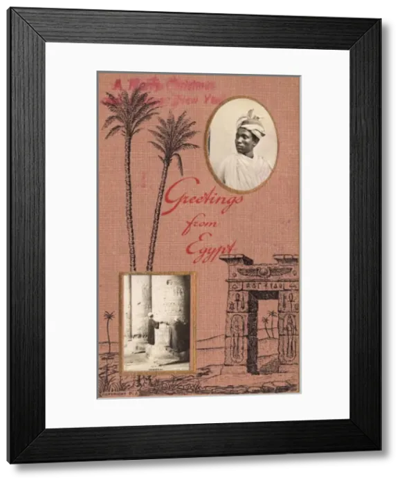 Framed Print : Greetings from Egypt Framed Print : Greetings from Egypt