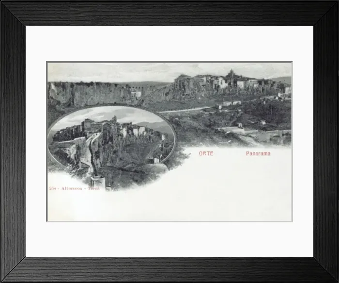 Framed Print : Orte, Italy - Early view Framed Print : Orte, Italy - Early view