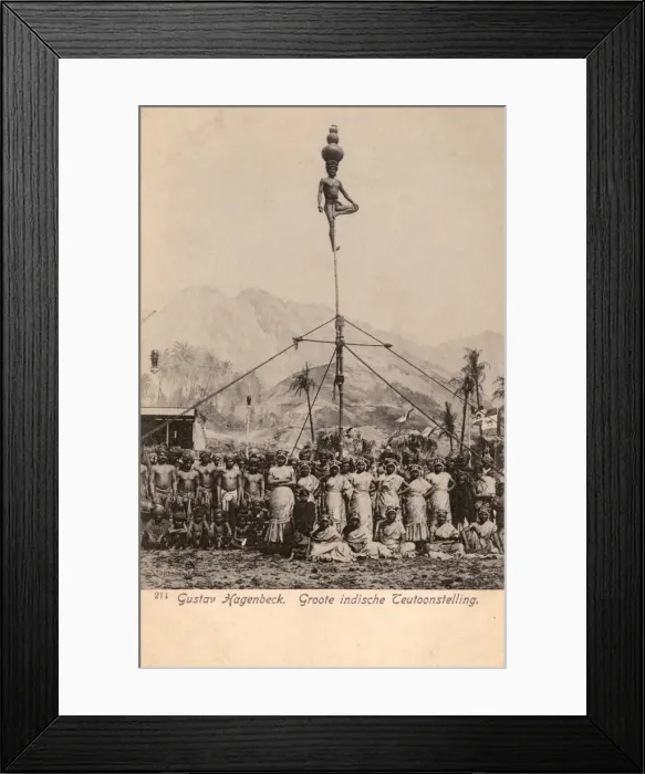Framed Print : Indian Circus Entertainers Framed Print : Indian Circus Entertainers