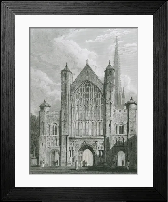Framed Print : Norwich Cathedral