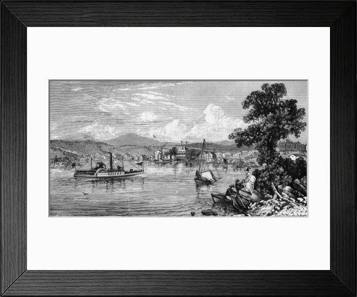 Framed Print : Wolfboro, New Hampshire Framed Print : Wolfboro, New Hampshire